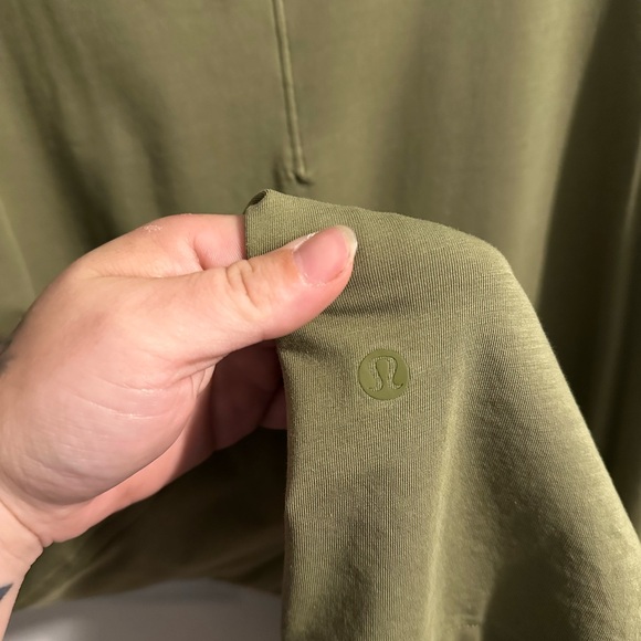 EUC Lululemon Wrap-Front T-Shirt Dress - Picture 6 of 7